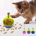 Играчка за куче/коте люлееща се топка с храна