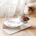 Поставка с две купи за храна и вода за котки