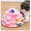 Котешка играчка, пирамида с улей и 4 топки