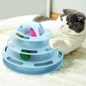 Котешка играчка, пирамида с улей и 4 топки
