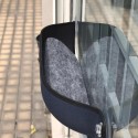 Легло за котки за прозорец за странично поставяне с вакуум