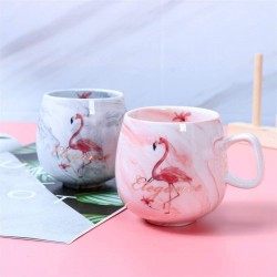 Чаша за кафе или чай "Фламинго"