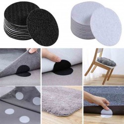 5 чифта велкро подложки против пързаляне на килими