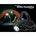 Мощен LED Челник - фенер за глава с акумулатор 1800Lm CREE T6