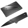 Нож кредитна карта ,Cardsharp Черна