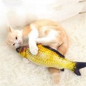 Плюшена играчка за котки, рибка с дължина 20см.