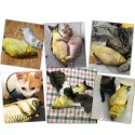 Плюшена играчка за котки, рибка с дължина 20см.