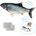 Мърдаща се играчка рибка за котки с USB батерия