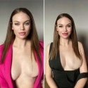 Самозалепваща, моделираща лента за повдигане на гърдите