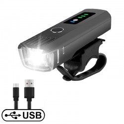 Фар за велосипед със сензор за включване и USB зареждане