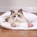Меко зимно легло за котки с възглавничка