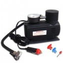 Преносим компресор за автомобил на 12V, манометър