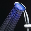 LED Душ слушалка светеща в 3 различни цвята - 808