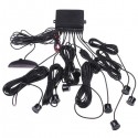 Парктроник за кола с 8 датчика LCD дисплей и звук - ЧЕРЕН