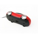 USB 3D Оптична мишка с форма на кола Порше - червена