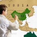 Скреч карта на Света за изтриване