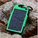 Водоустойчиво зарядно Соларна Външна Батерия Power Bank 5000 mAh