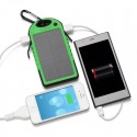 Водоустойчиво зарядно Соларна Външна Батерия Power Bank 5000 mAh
