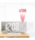 Настолен проектиращ часовник с огледален ефект и 4 разряден LED дисплей