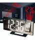 Настолен проектиращ часовник с огледален ефект и 4 разряден LED дисплей