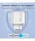 Смарт контакт WiFi 16A