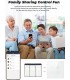 Wi-Fi Смарт Сензорен Ключтление за осветление с тъч стъклен панел