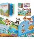 Монтесори книга за деца - QUIET BOOK