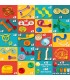 Играчка конструктор писта със светещи топчета - комплект 200 части