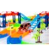 360 части Magic Tracks светеща писта с 2бр. колички, мост, пътни знаци