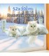 Легло за котка за прозорец - сгъваемо