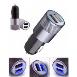 3.1A USB адаптер за запалка, кръгъл