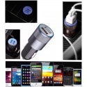 3.1A USB адаптер за запалка, кръгъл