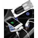 3.1A USB адаптер за запалка, кръгъл