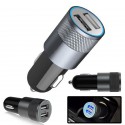 3.1A USB адаптер за запалка, кръгъл