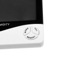 HTC-1 Стаен термометър вътрешна и външна температура, Влагомер, Часовник