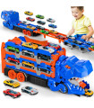 Комплект динозавър камион с колички – паркинг и катапулт 2 в 1