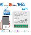 Смарт Реле ZigBee 3.0 Tuya 16A – Превключвател с Мониторинг на Енергия и Гласово Управление