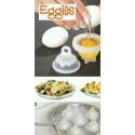 Форми за варене на яйца без черупка EGGIES