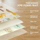 Двулицево термо килимче за игра за бебе XPE 150×180 см – сгъваемо, топлоизолиращо