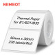 Niimbot термо етикети 50x30 мм | 230 бр. | За B1 B21 B3S