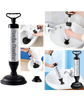 Вакуум помпа за отпушване на тоалетна и сифони - Drain Buster
