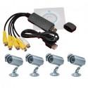 DVR адаптер 4 канален USB вход