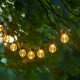 Светещ гирлянд с крушки за открито на 220V – 10 метра, 40 LED крушки
