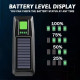 LED фар за колело със соларен панел и звънец