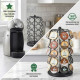 Въртяща стойка за 35 капсули Dolce Gusto, 360°, черна