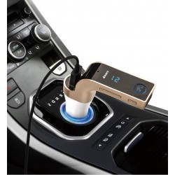 CARG7 3в1 FM Трансмитер за кола, Bluetooth и зарядно за кола