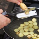 Ножица 2 в 1 за зеленчуци и месо Clever Cutter С ПОДАРЪК дъска за рязане