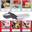 Ножица 2 в 1 за зеленчуци и месо Clever Cutter С ПОДАРЪК дъска за рязане