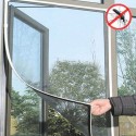 Мрежа за прозорци против насекоми с велкро лента