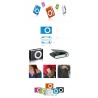 MP3 PLAYER MINI със слушалки и зарядно модел 2 - различни цветове